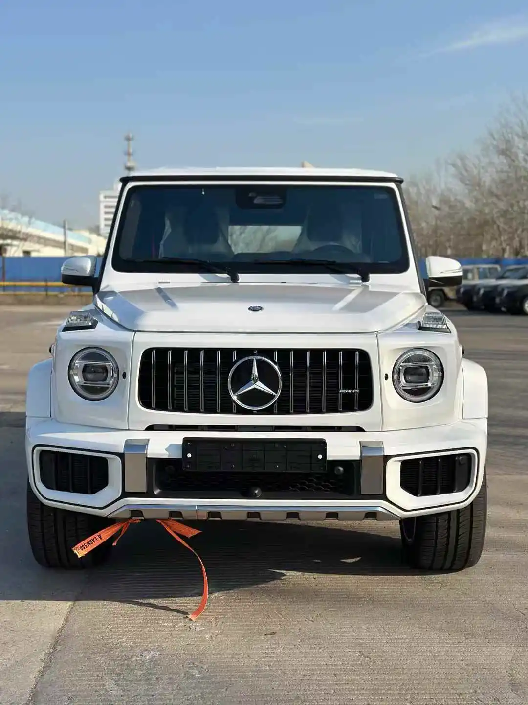 25款奔驰G63白色港口现车240万随时提车