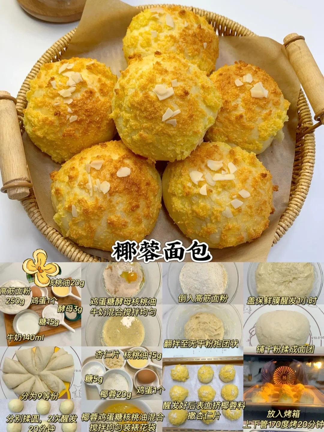 12款宝宝蛋糕面包??|烘焙中式糕点