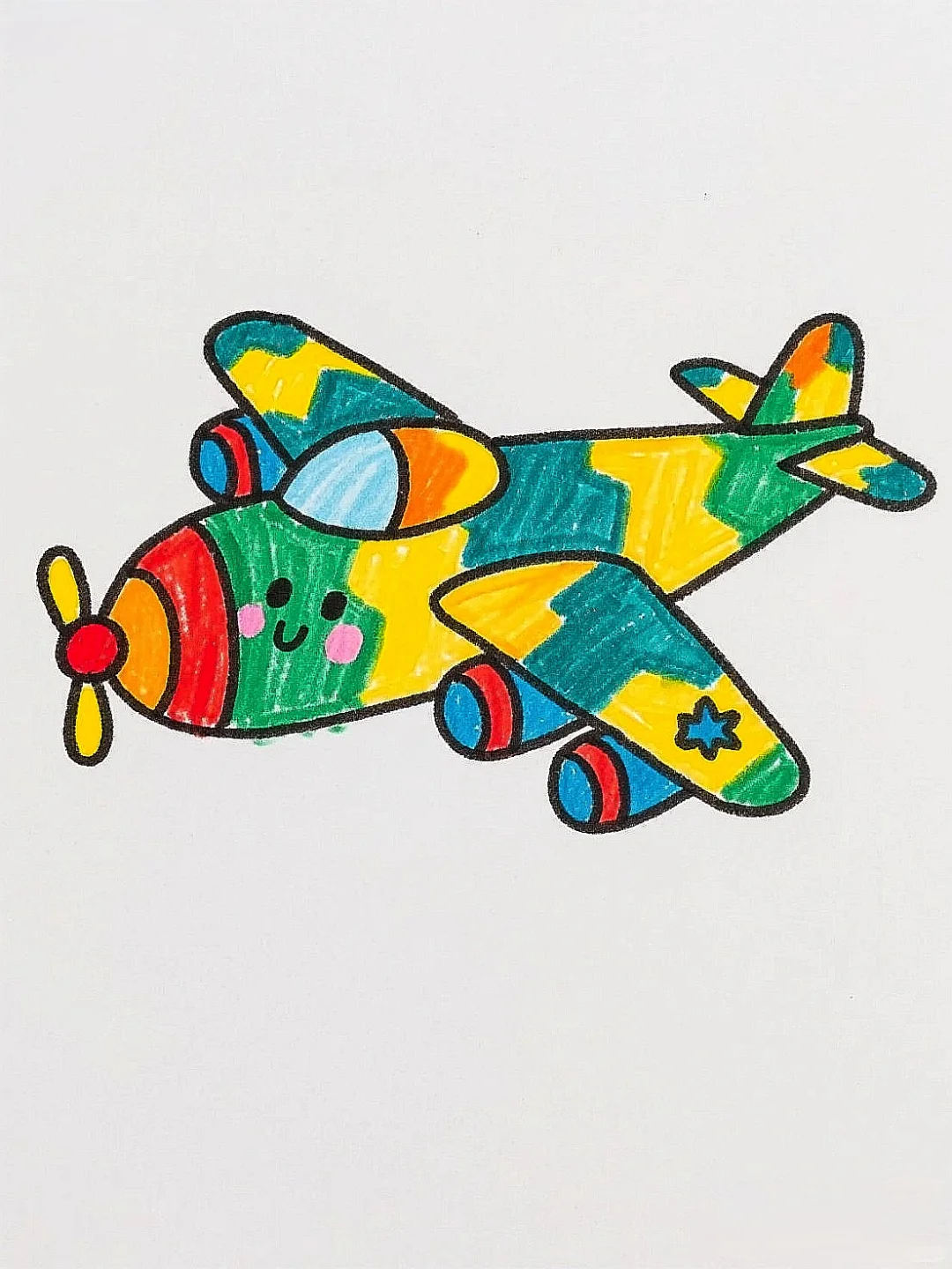 儿童画素材（30）：玩具