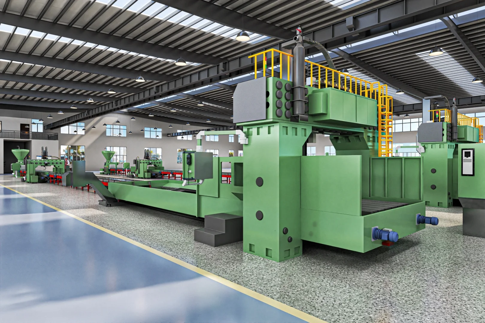 工厂车间效果图制作