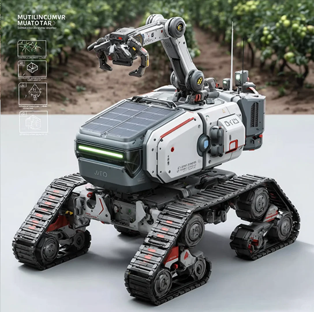 ? 农业采摘机器人：未来农场的革命！