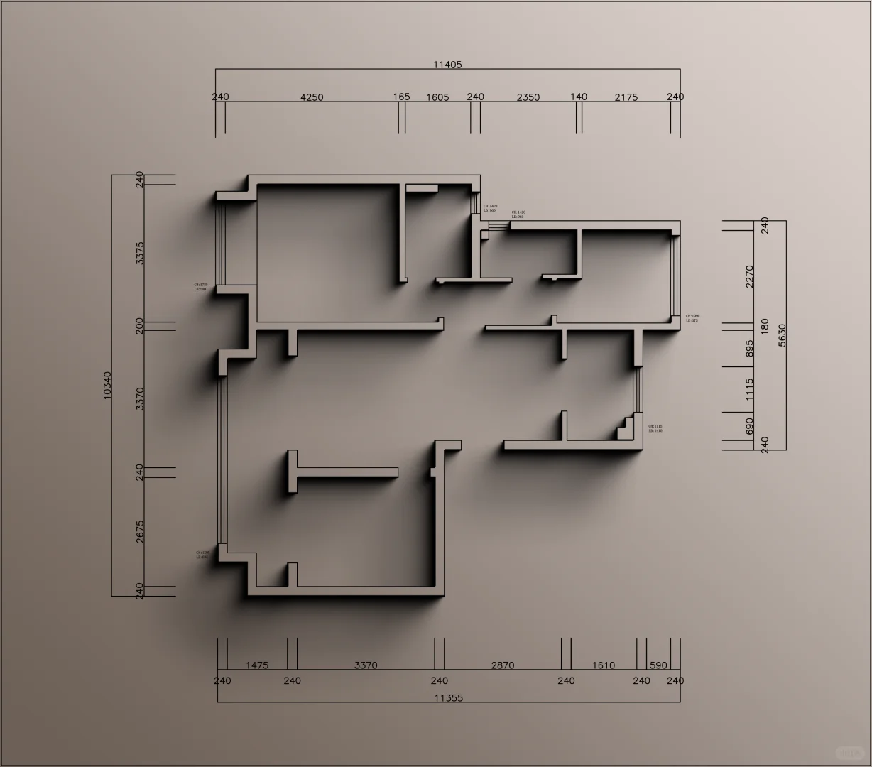 小空间，大可能丨精装房改造