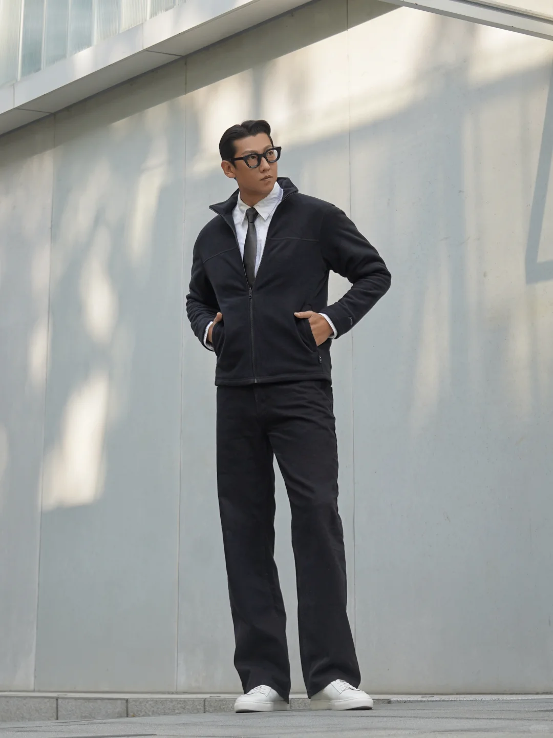 ??40+叔叔｜一件冲锋衣?点亮一周穿搭