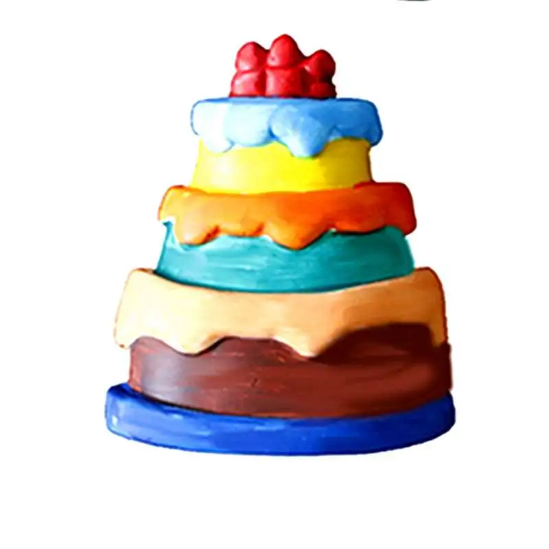 涂色石膏娃娃，儿童手工超有趣?