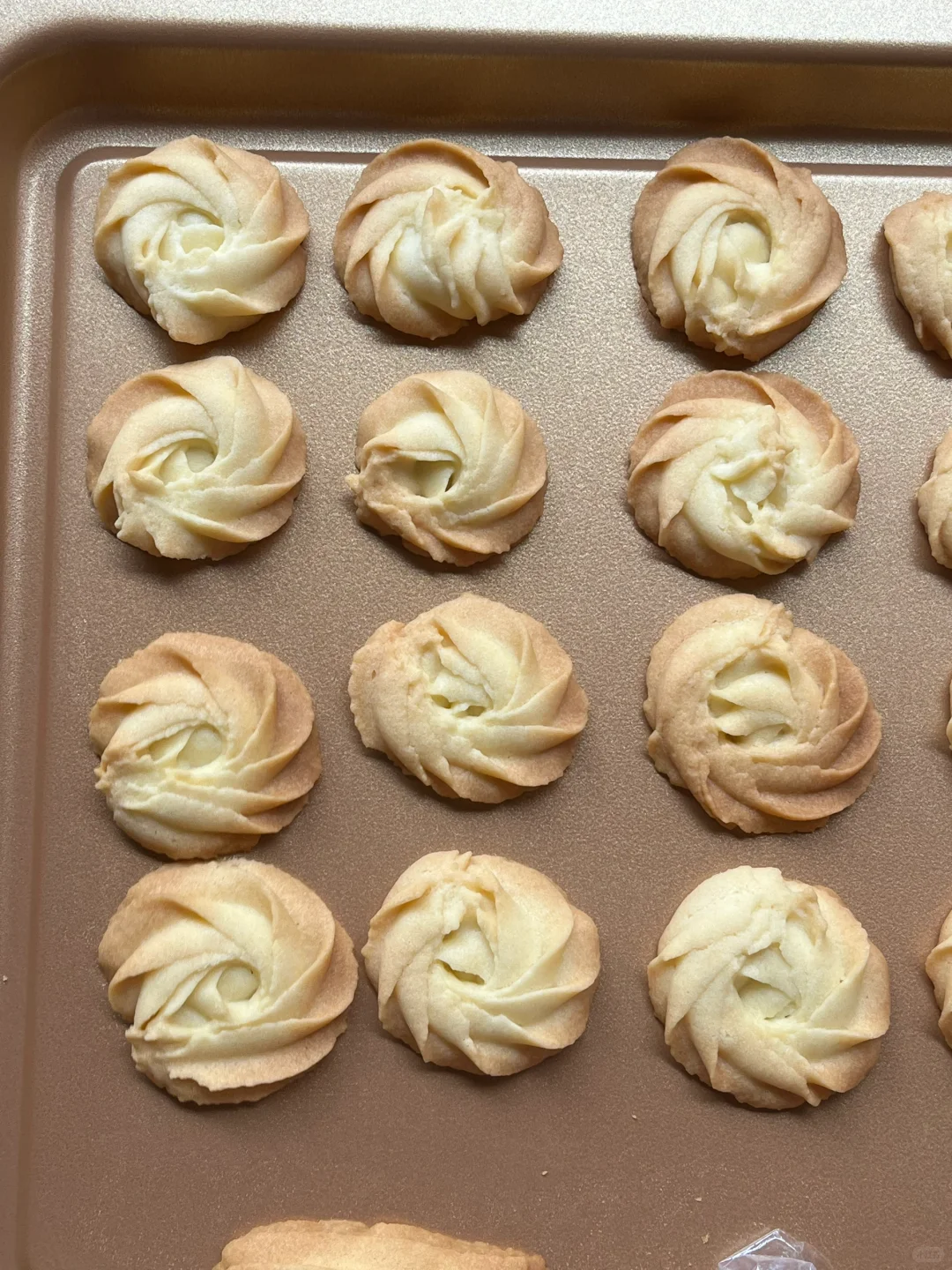 烘焙小记：曲奇饼干