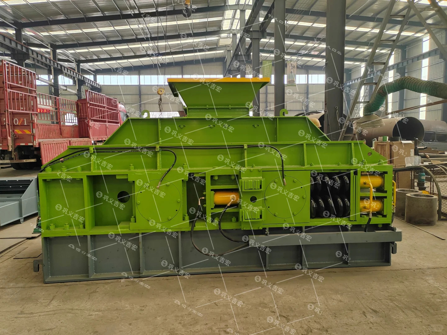 双齿辊破碎机中高产能破碎高效耐磨解决方案