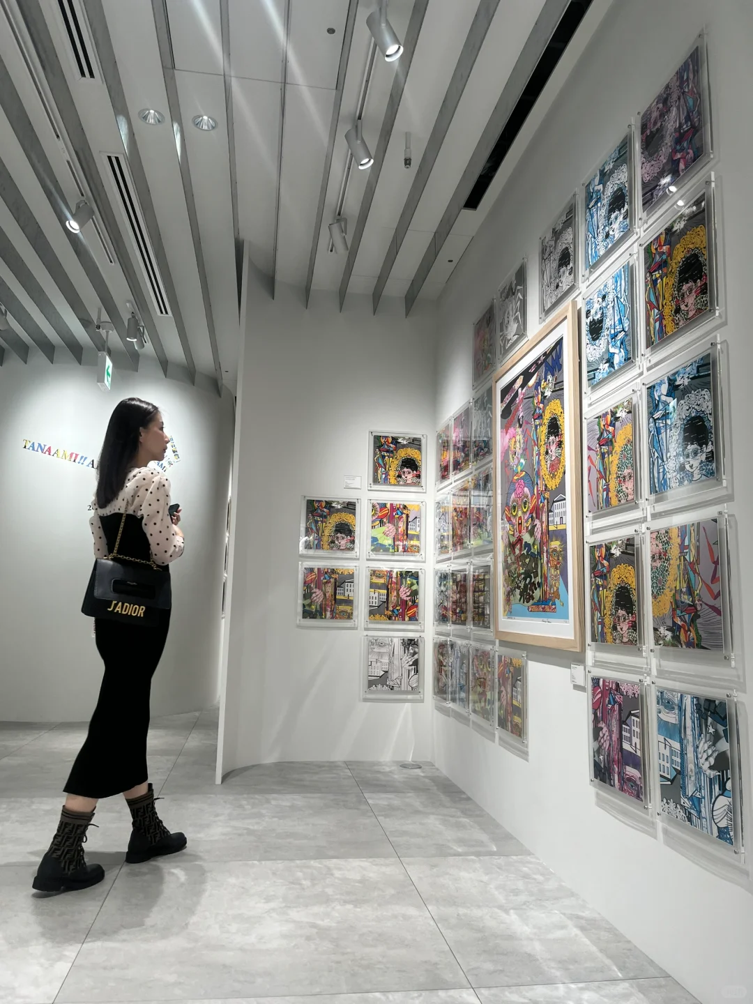 不定期看展 麻布台hills 田名網敬一