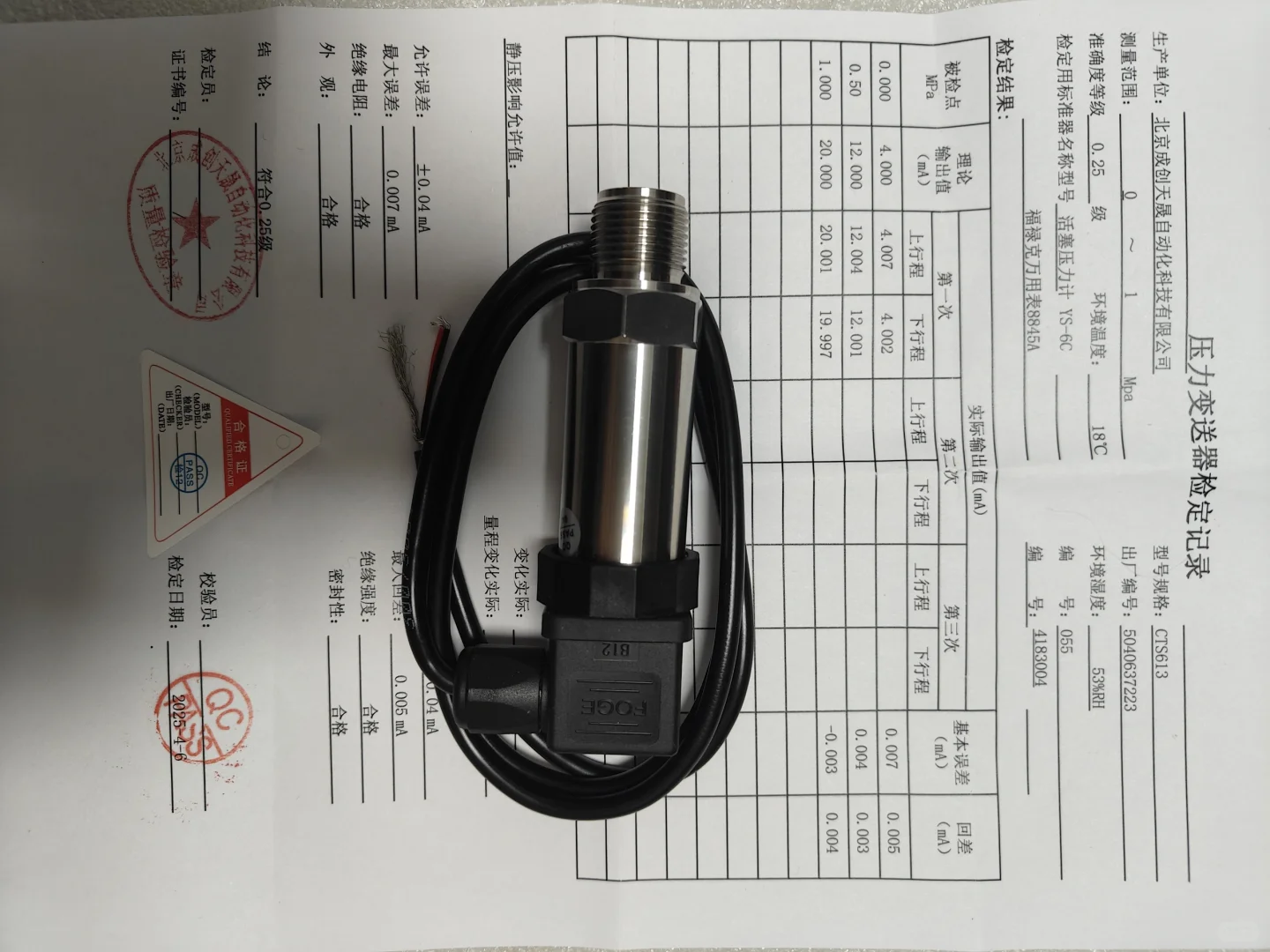 压力变送器、压力表、压力传感器