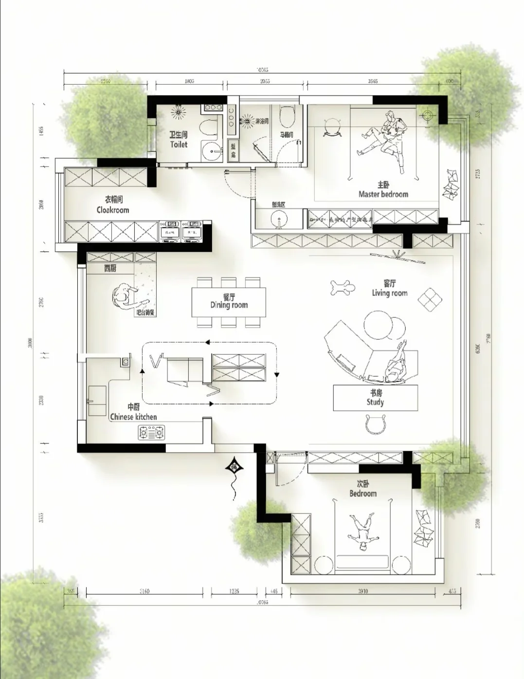 四室改两室，要的就是舒适❗❗❗