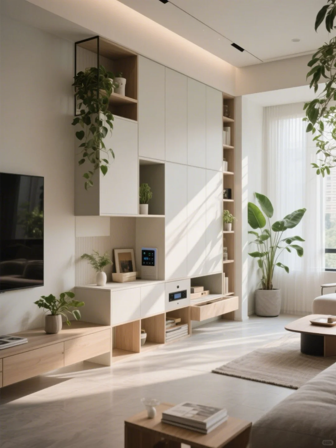 垂直空间创意收纳，把松弛感搬进家