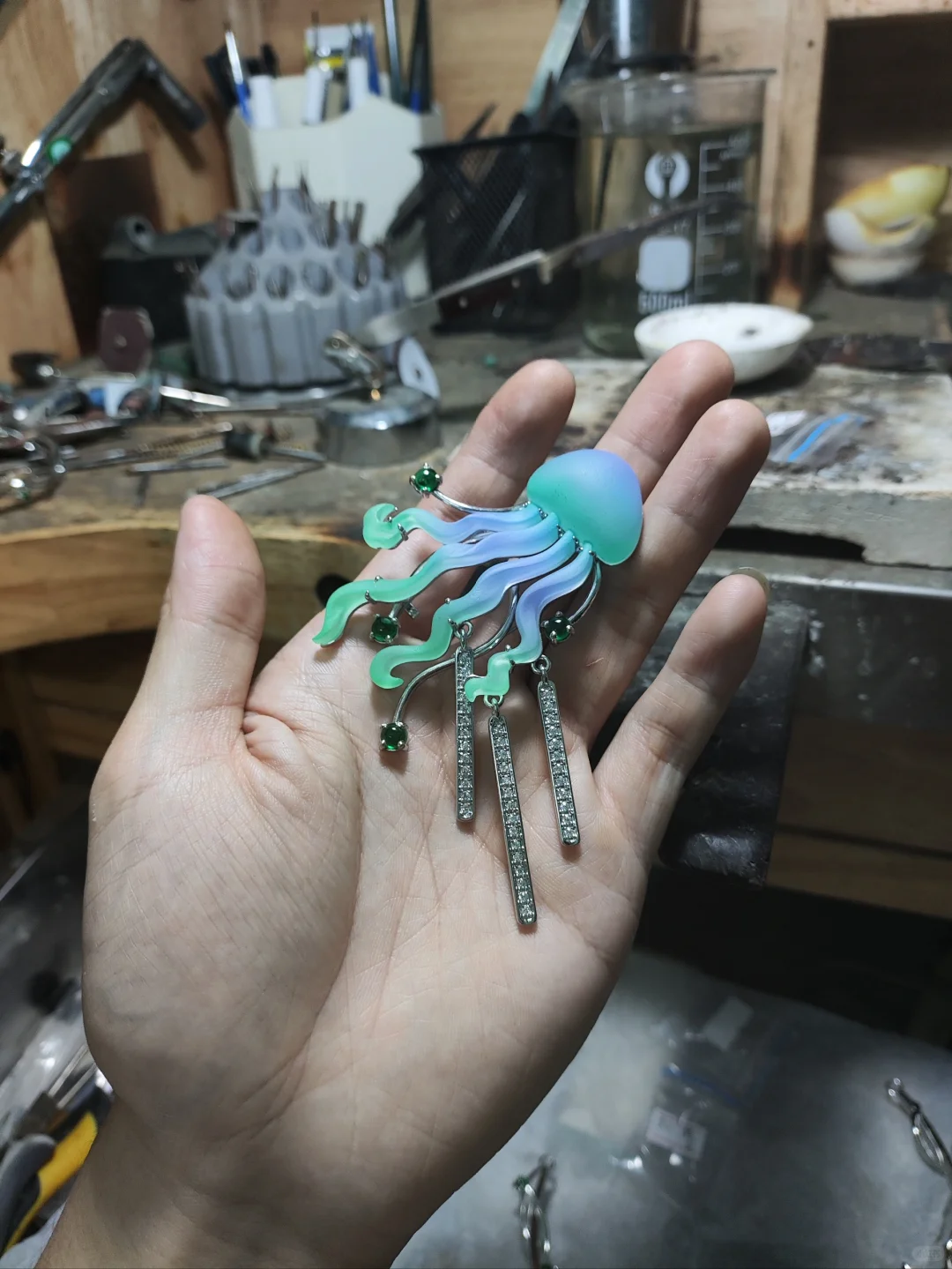 树脂金属综合材料左滑看实物！