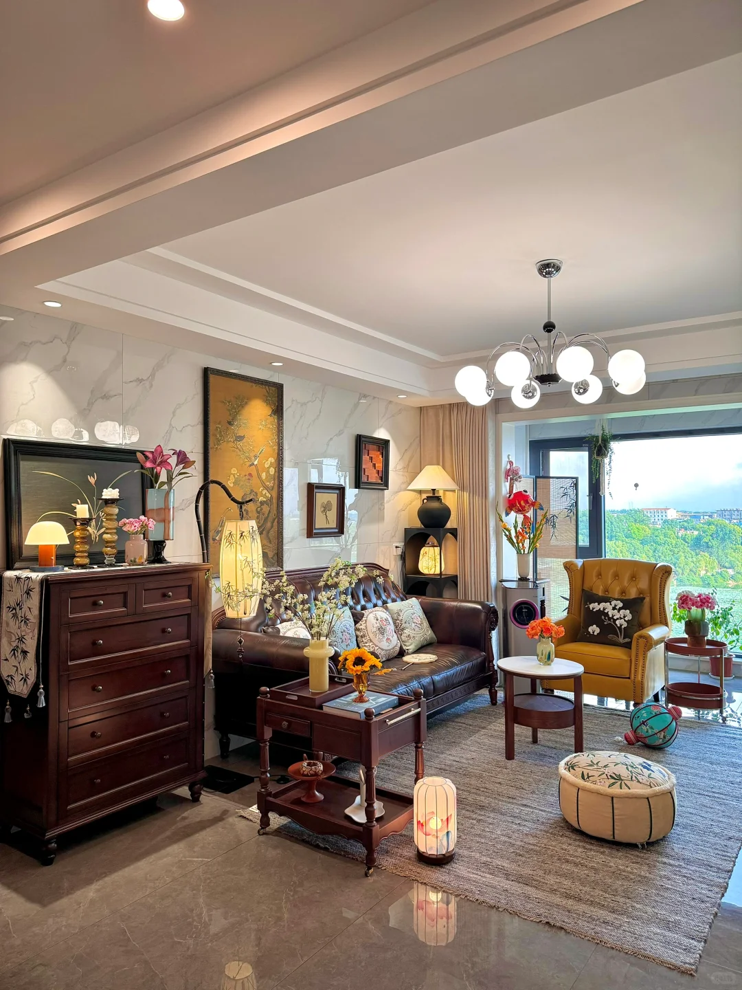 90后自装的混搭风小家,又乱又好看!