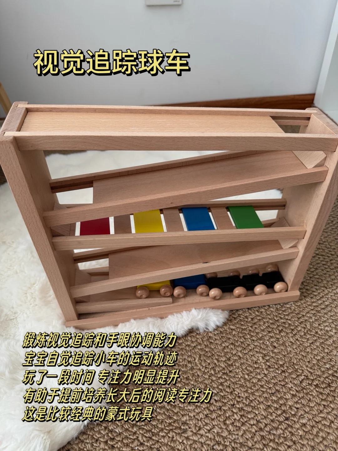 6月龄～2岁宝宝纯自用玩具分享｜蒙式木质玩具