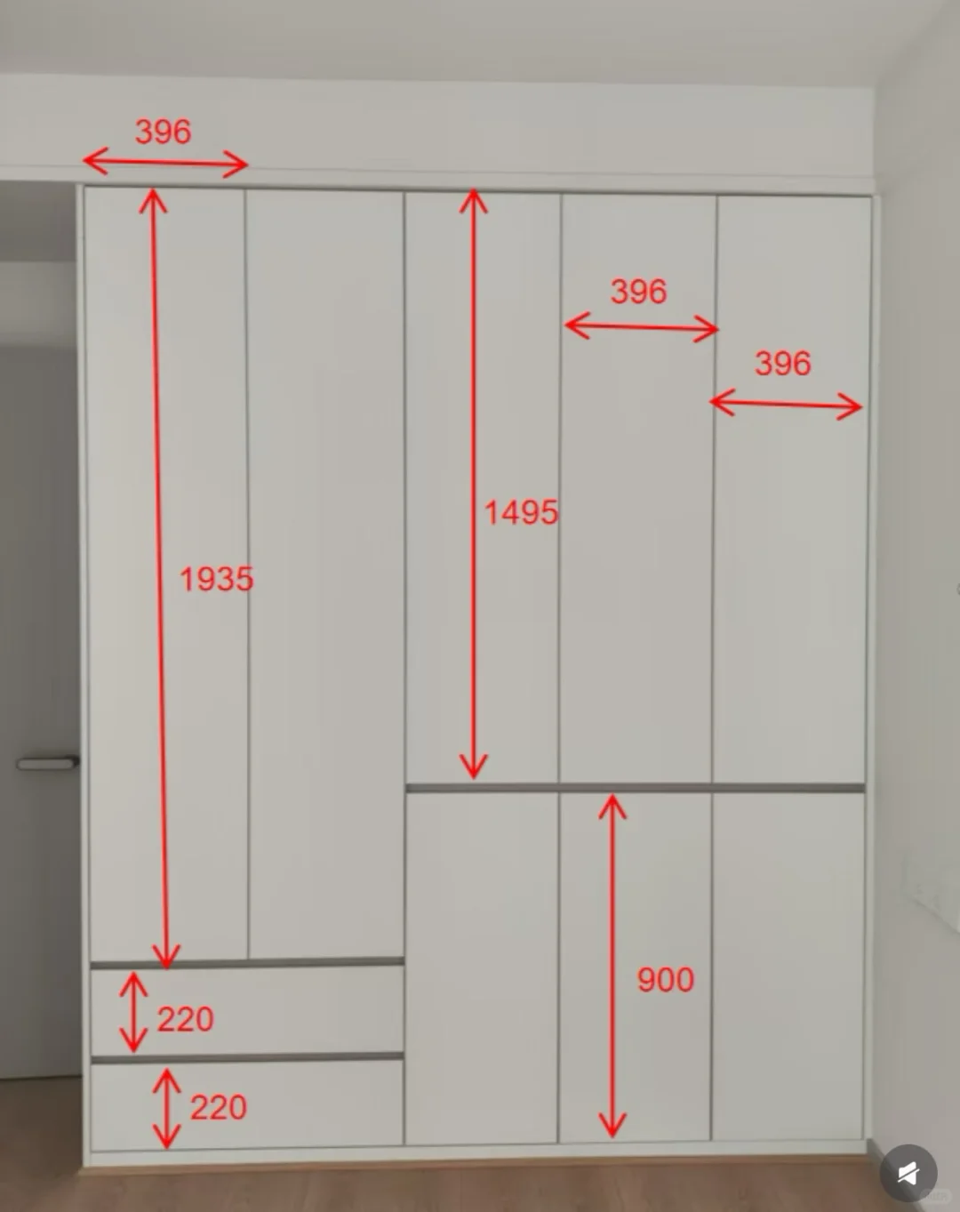 被邻居追着问的衣柜！全屋定制我只花了这点