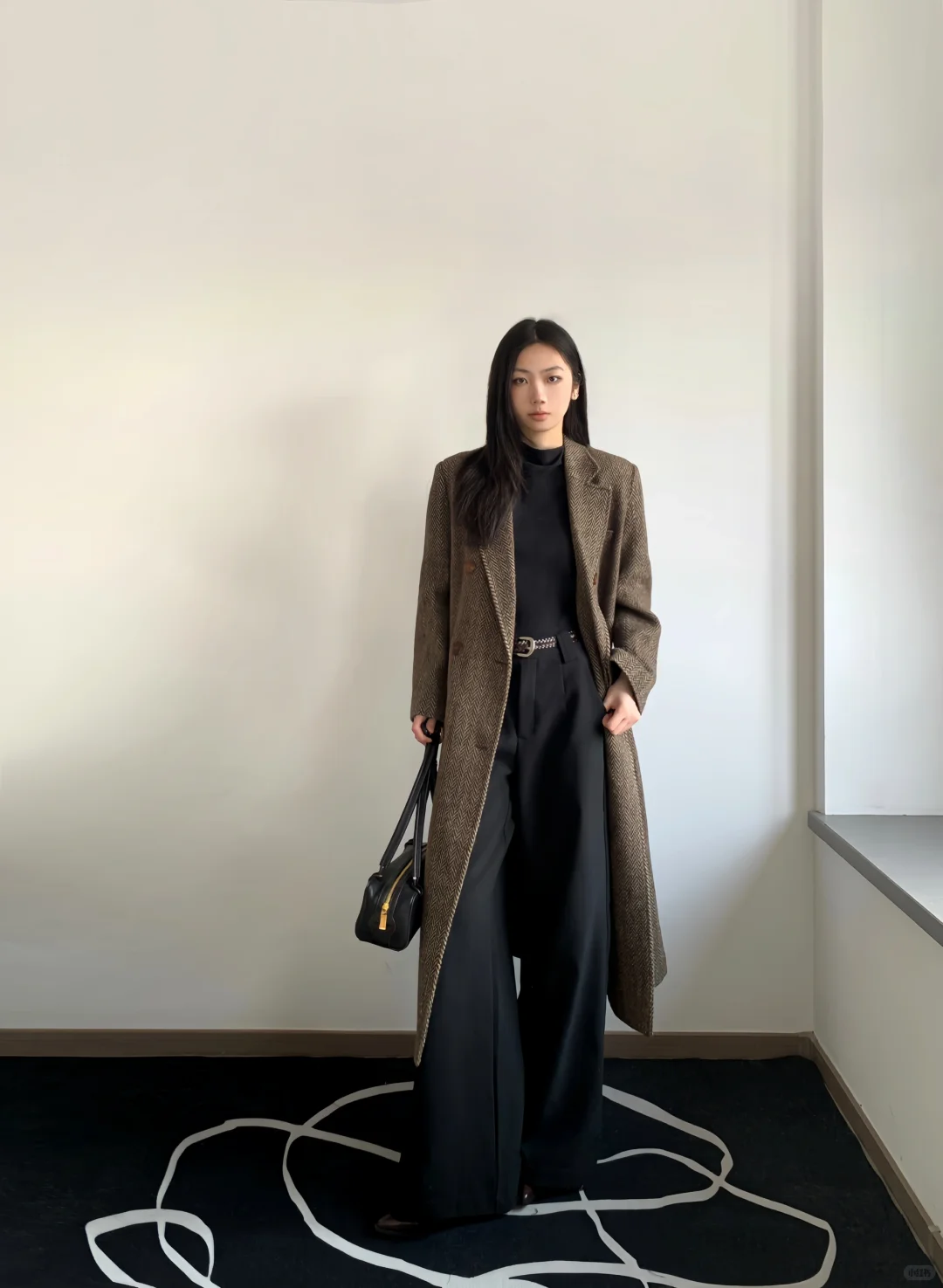 姐系氛围感｜高级allgrey驼色大衣穿搭合集