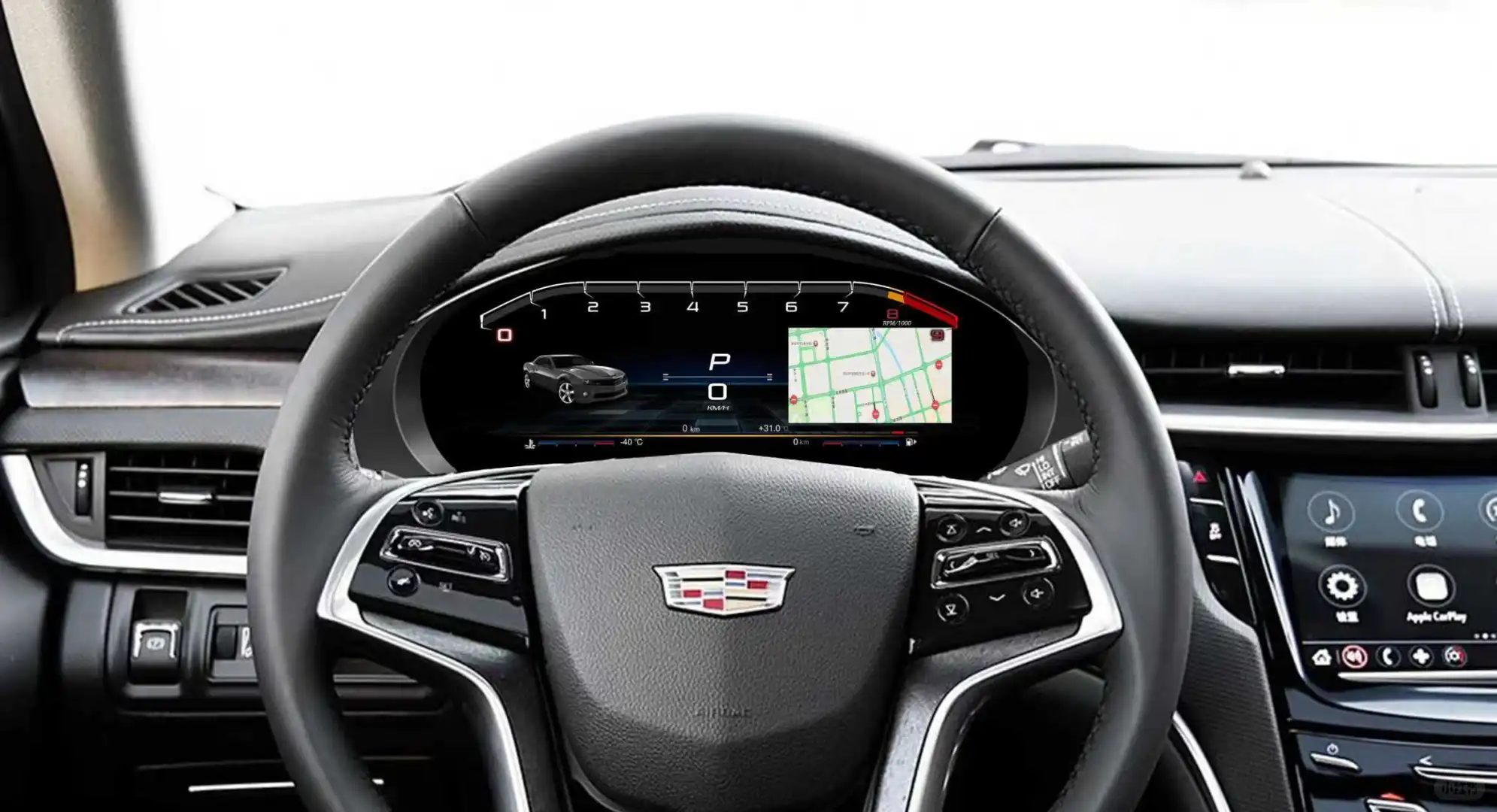 凯迪拉克XTS液晶仪表