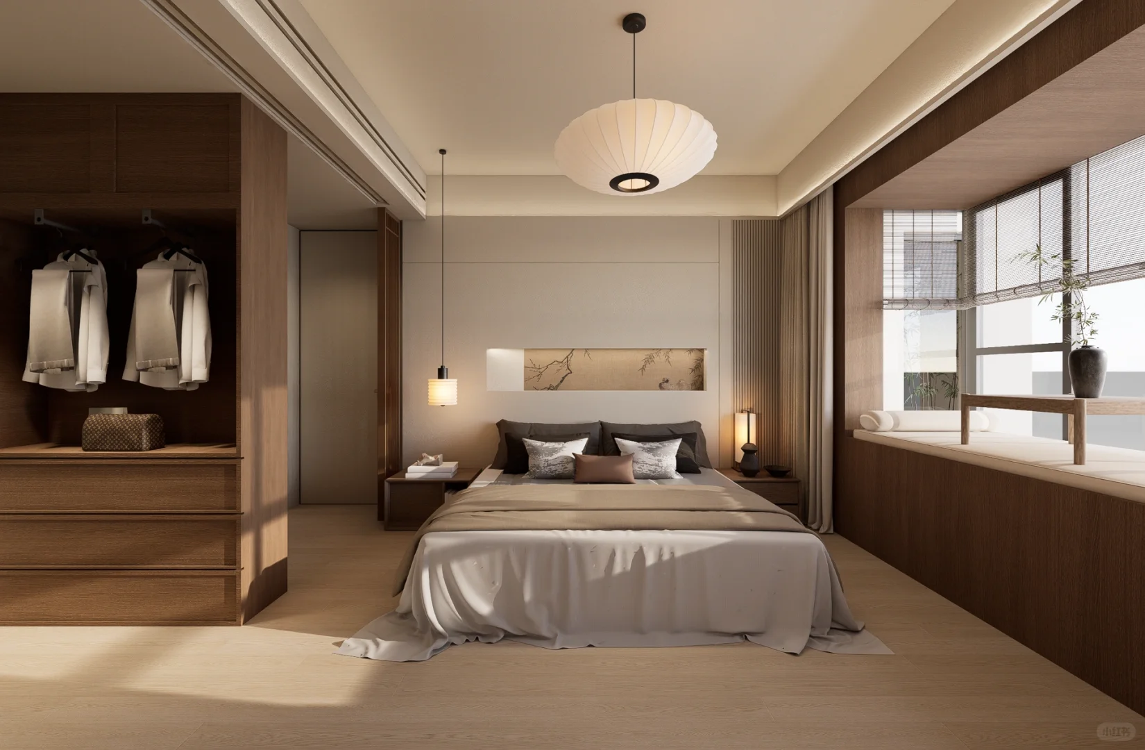 南昌｜精装房改头换面宋式风格之家