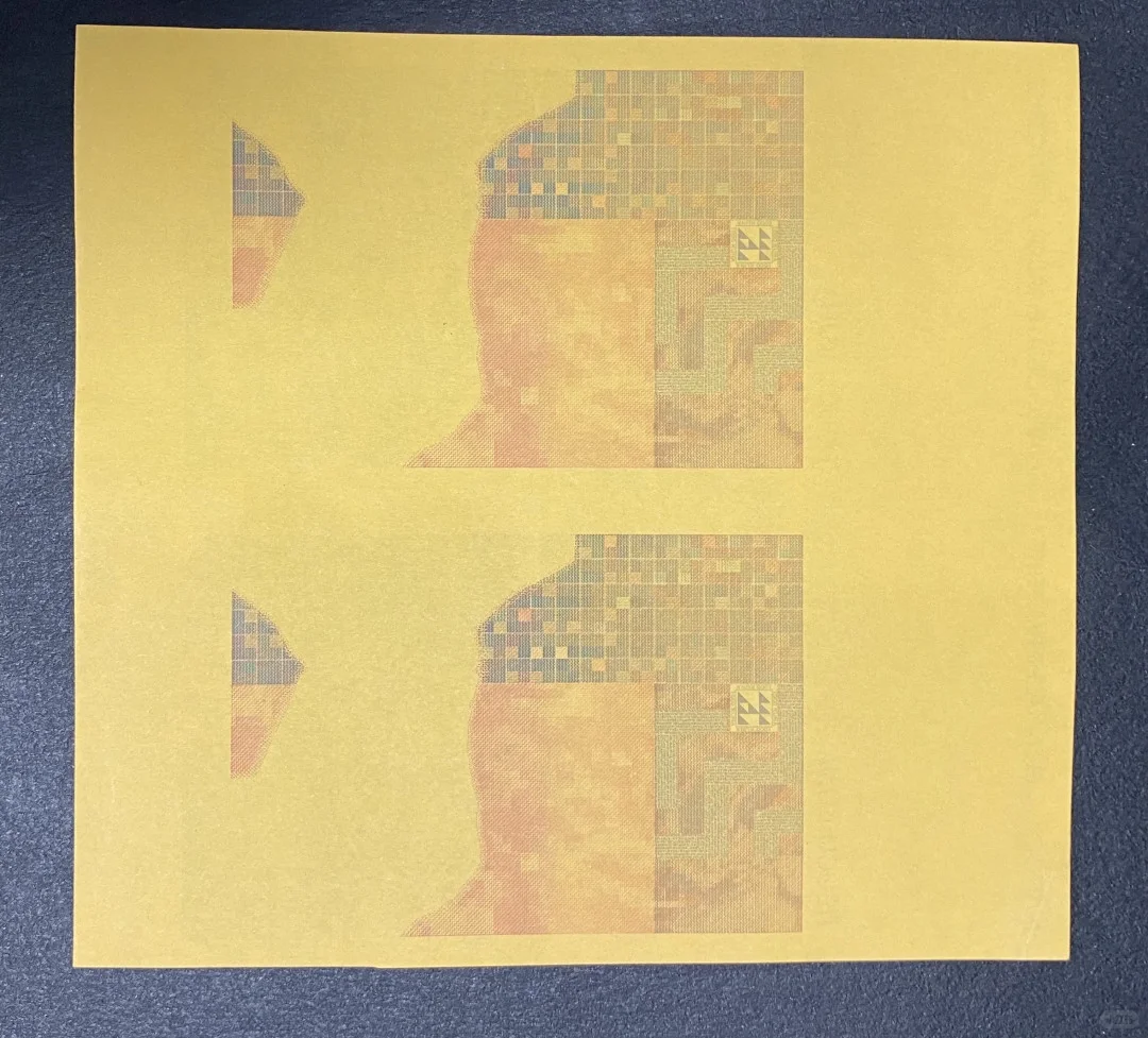 藏品展示之克罗地亚1000库纳双面胶印印样