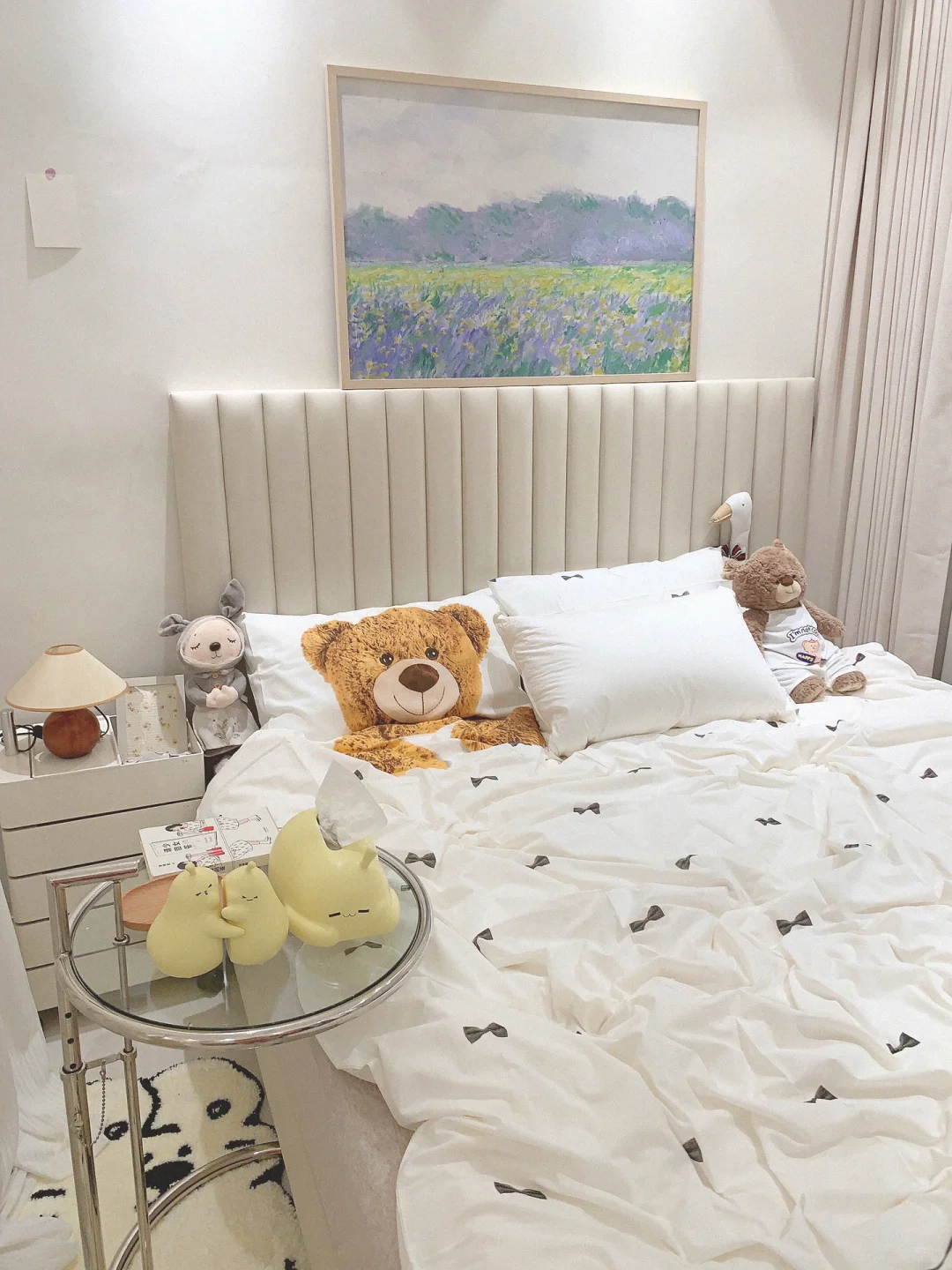 听我一句劝，窗帘做隔断，大单间能变一室一厅