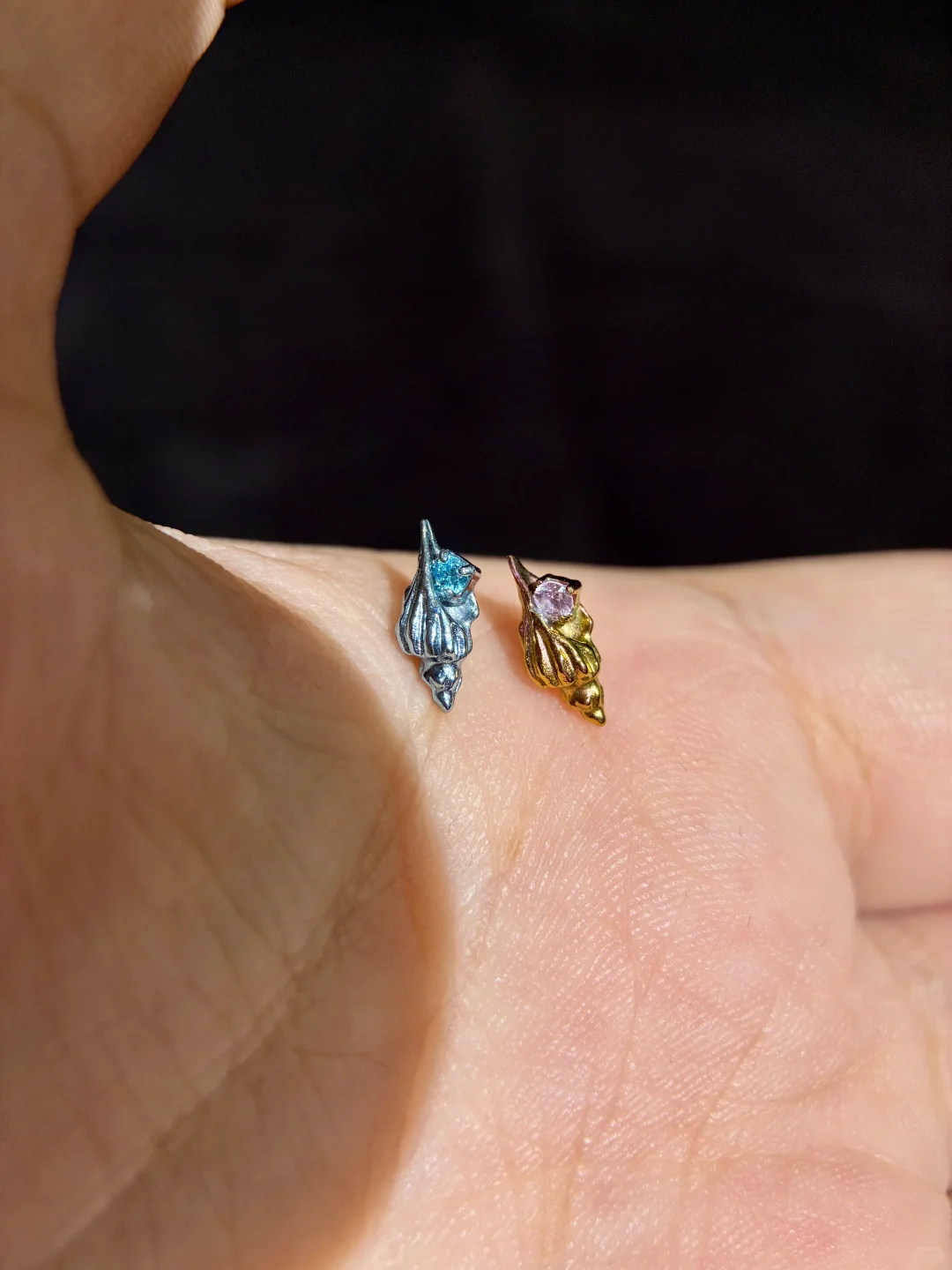 Live.海螺?耳钉版 养耳洞首选钛合金✌️