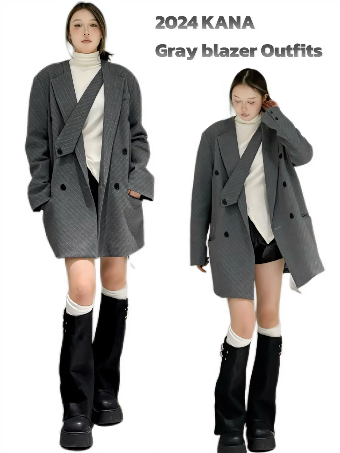 职场Outfits?｜充满高智感的格雷系西装?️