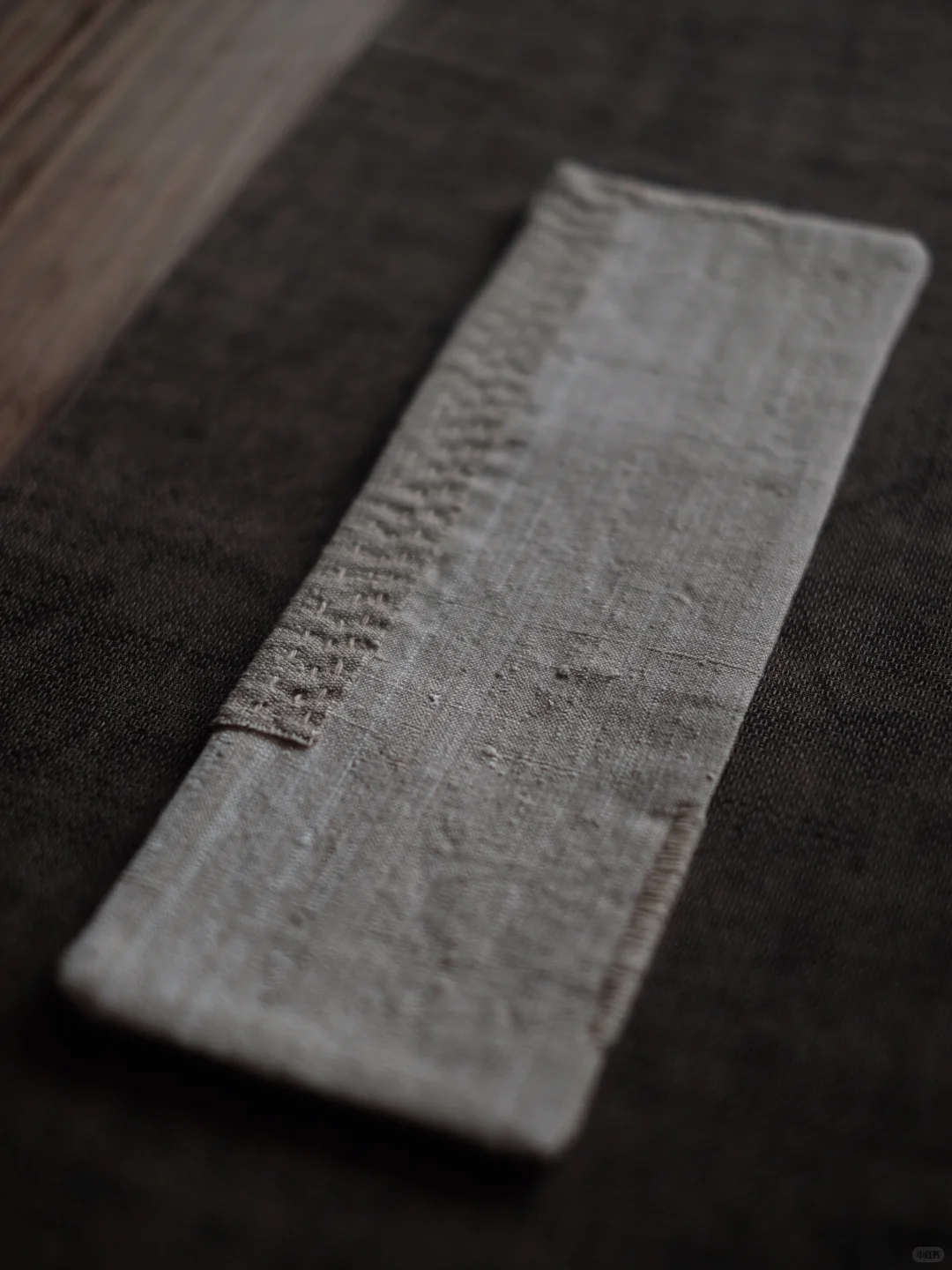 野生柞蚕丝拼布茶巾