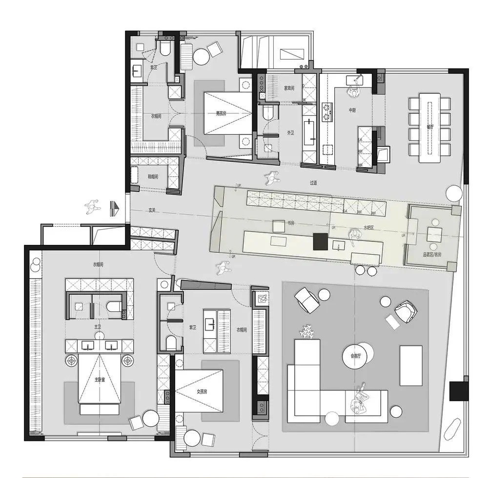 四口之家户型改造｜这波操作把我看呆了‼️