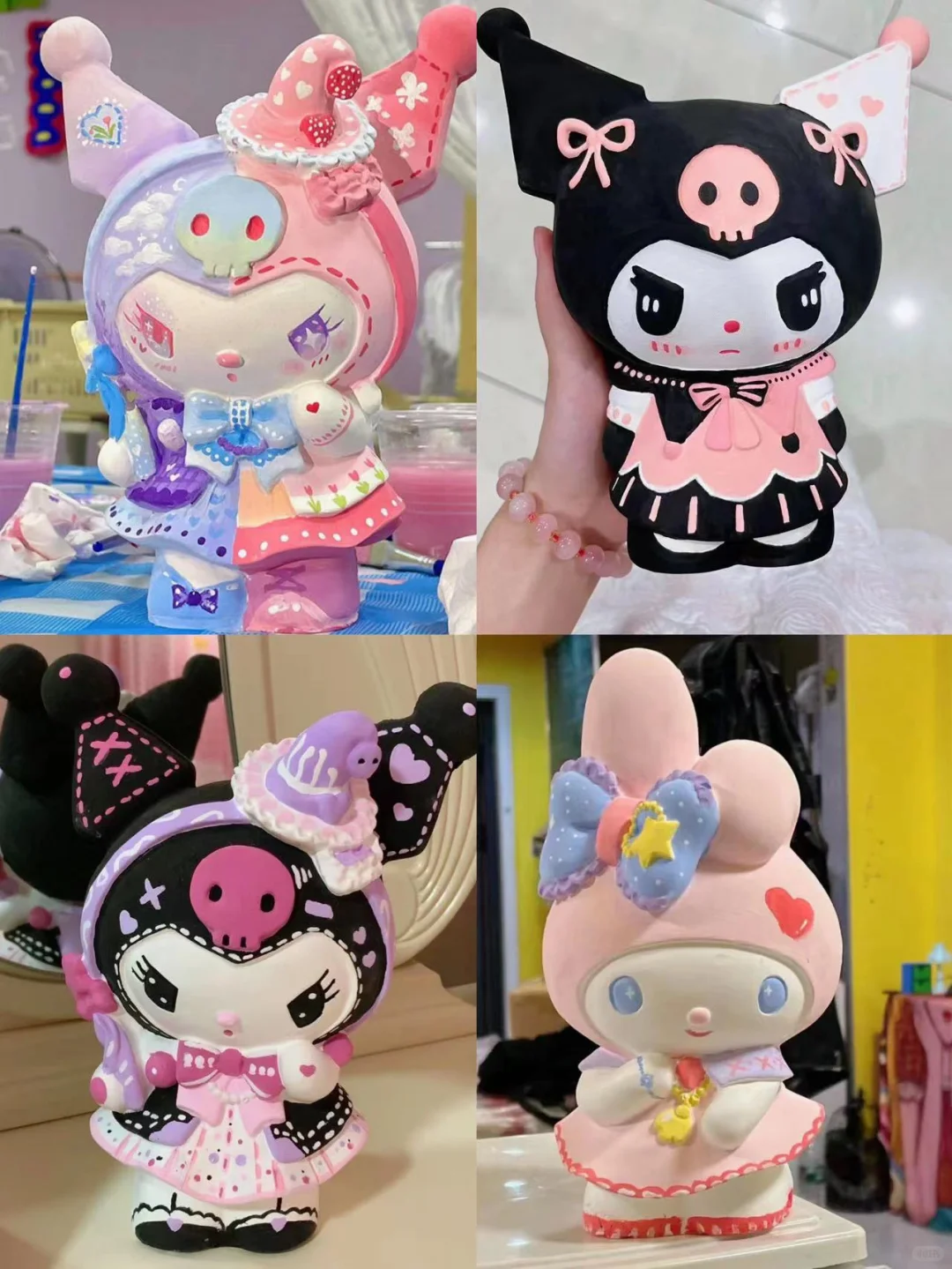 下次见面一起来画石膏娃娃叭?