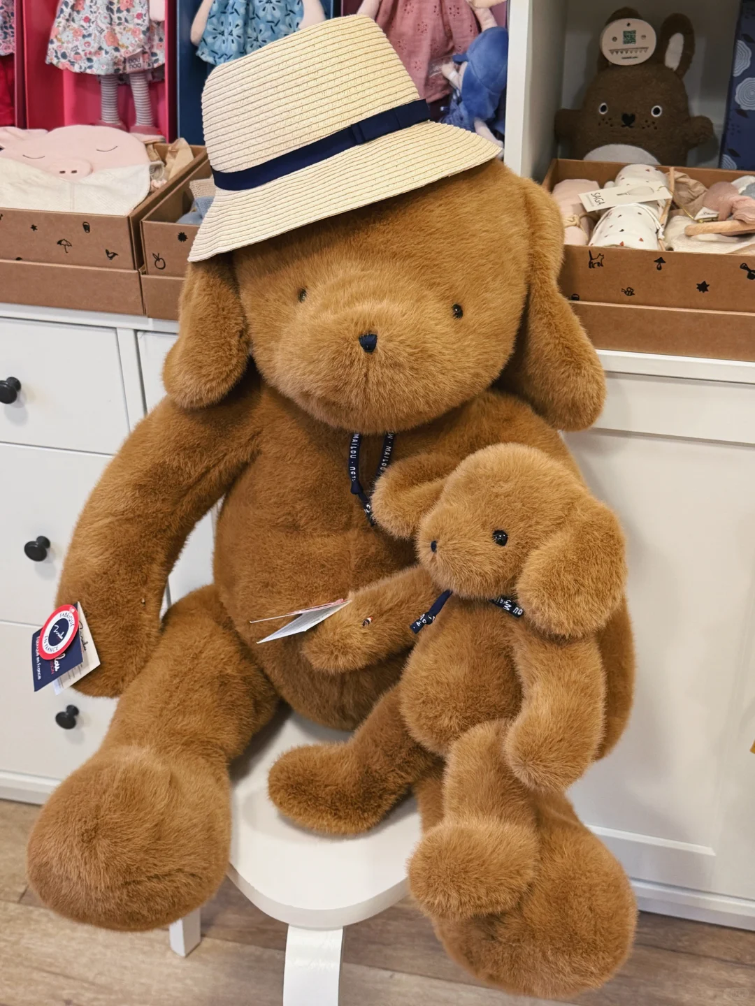 法国纯手工绒毛玩具??Mailou