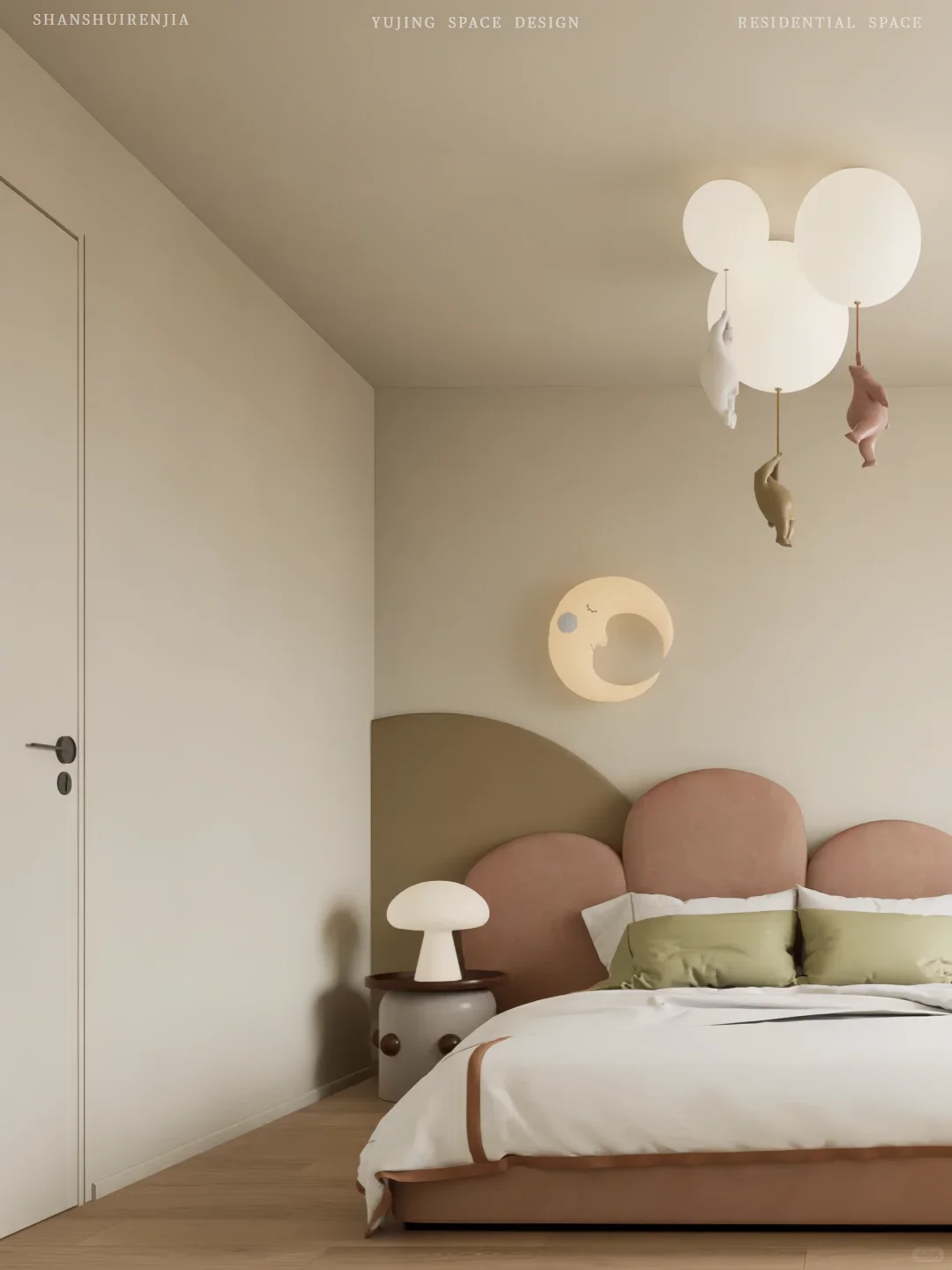 170㎡诗意栖居｜动静分区的治愈系私宅设计