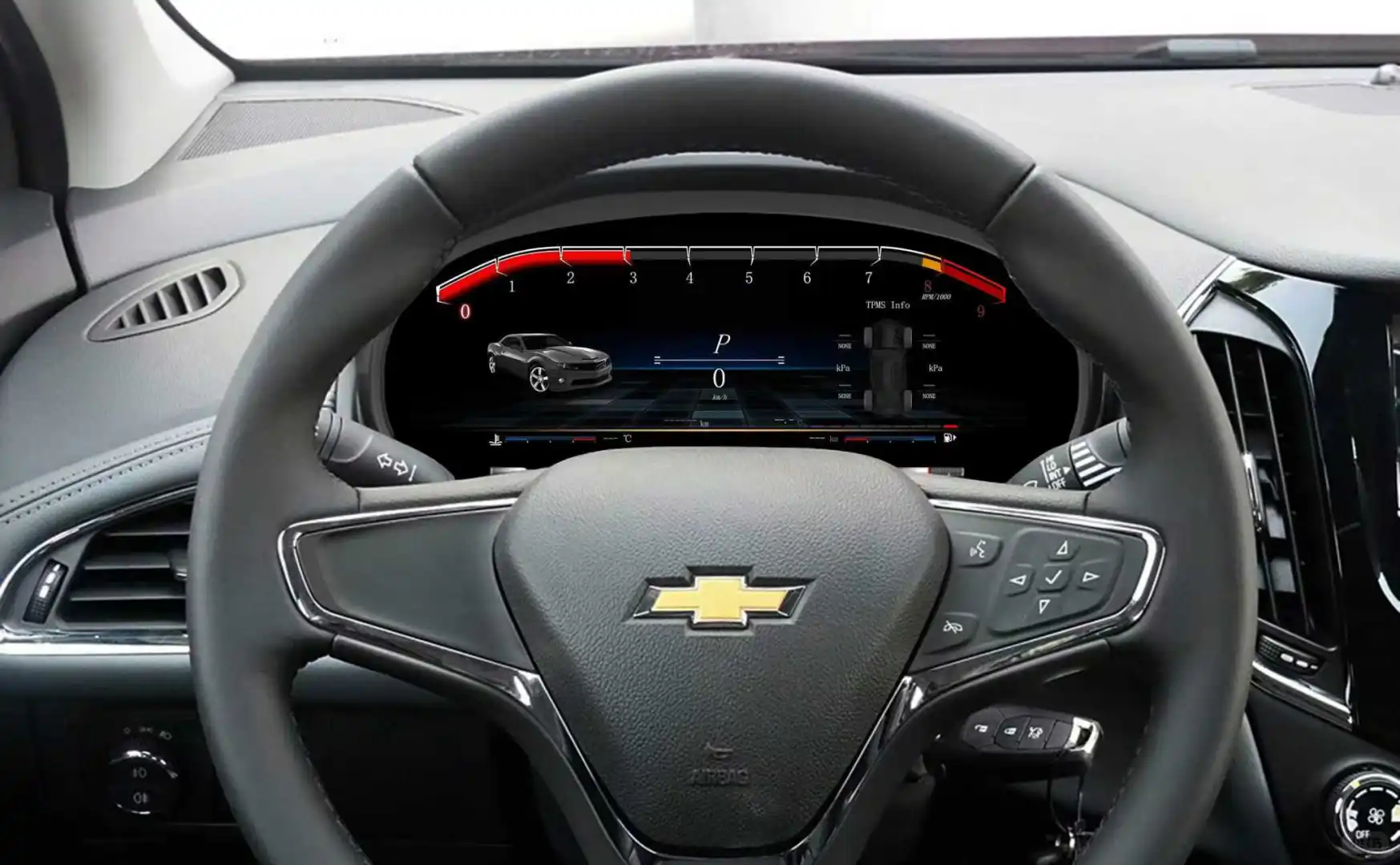 雪佛兰科鲁兹液晶仪表