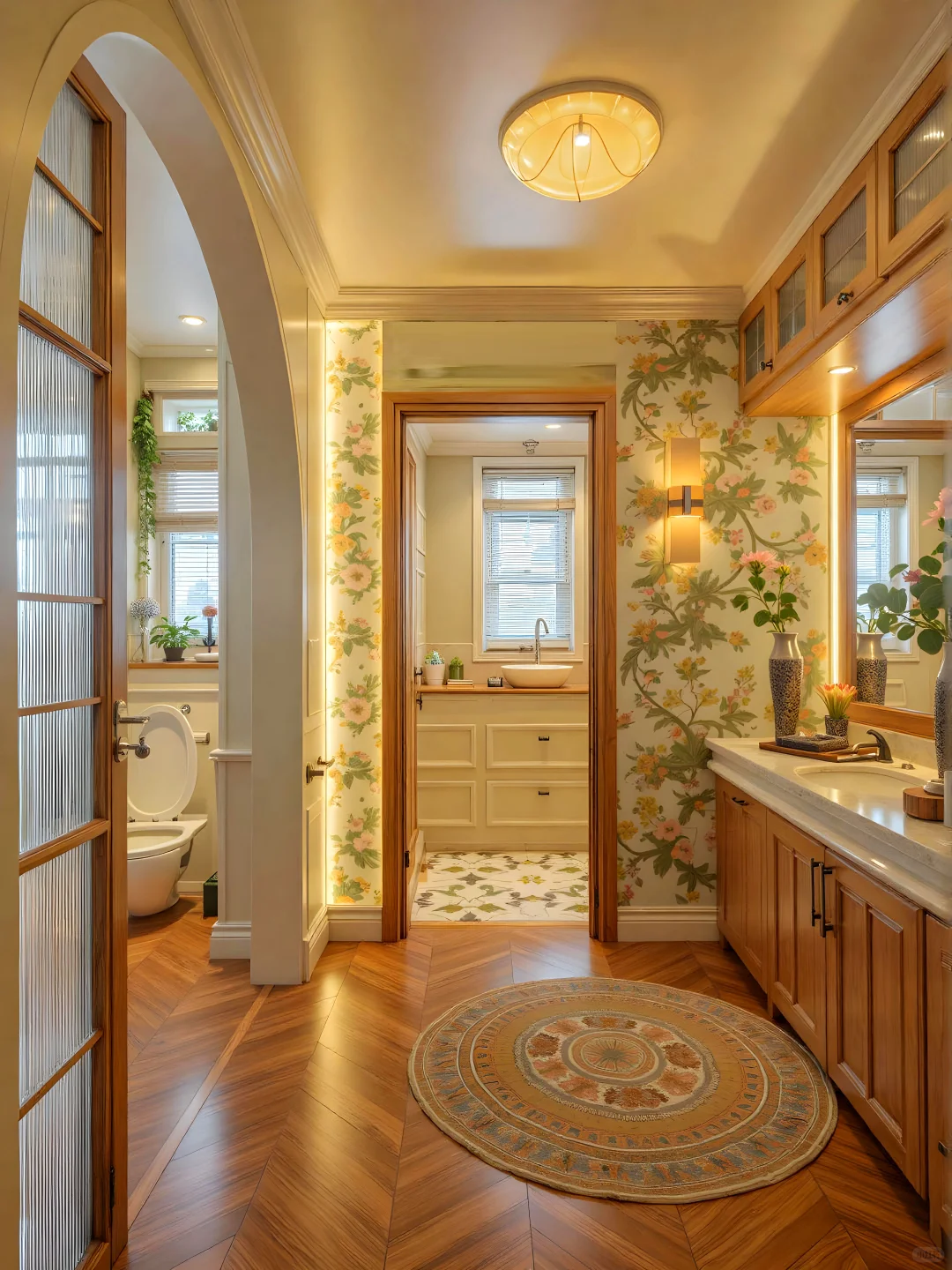 这种小厨房居然有袅袅的烟火气