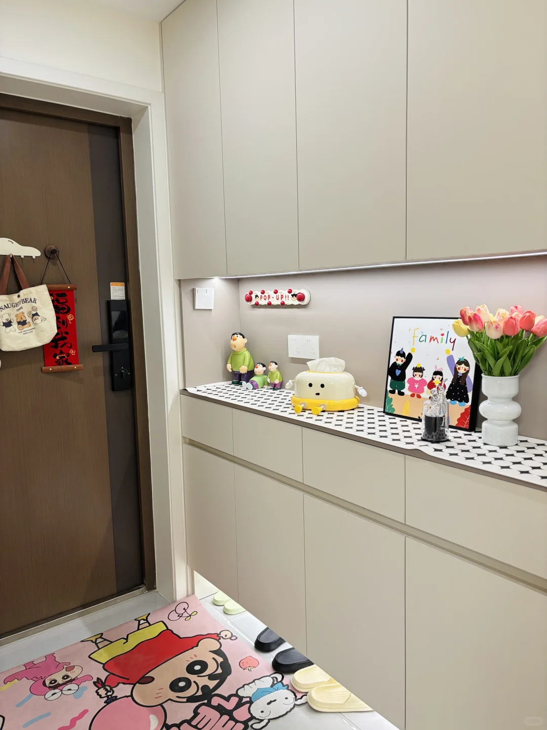 关于这个小玄关我真的爱了！