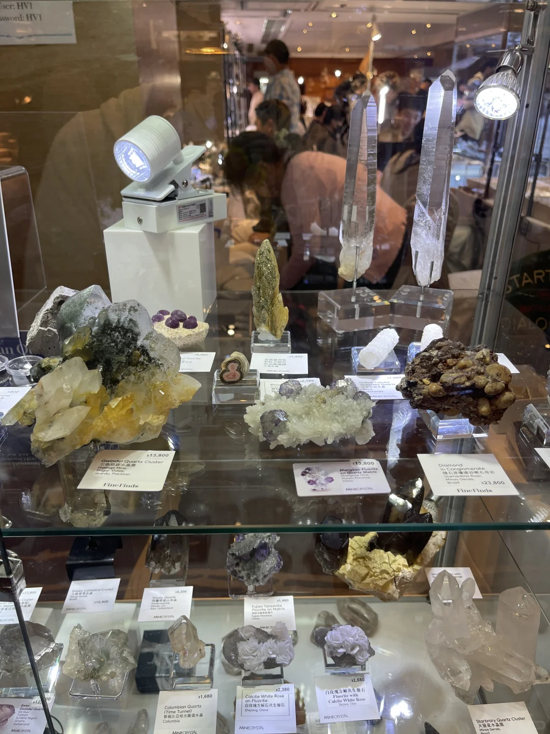 快閃香港礦物展~