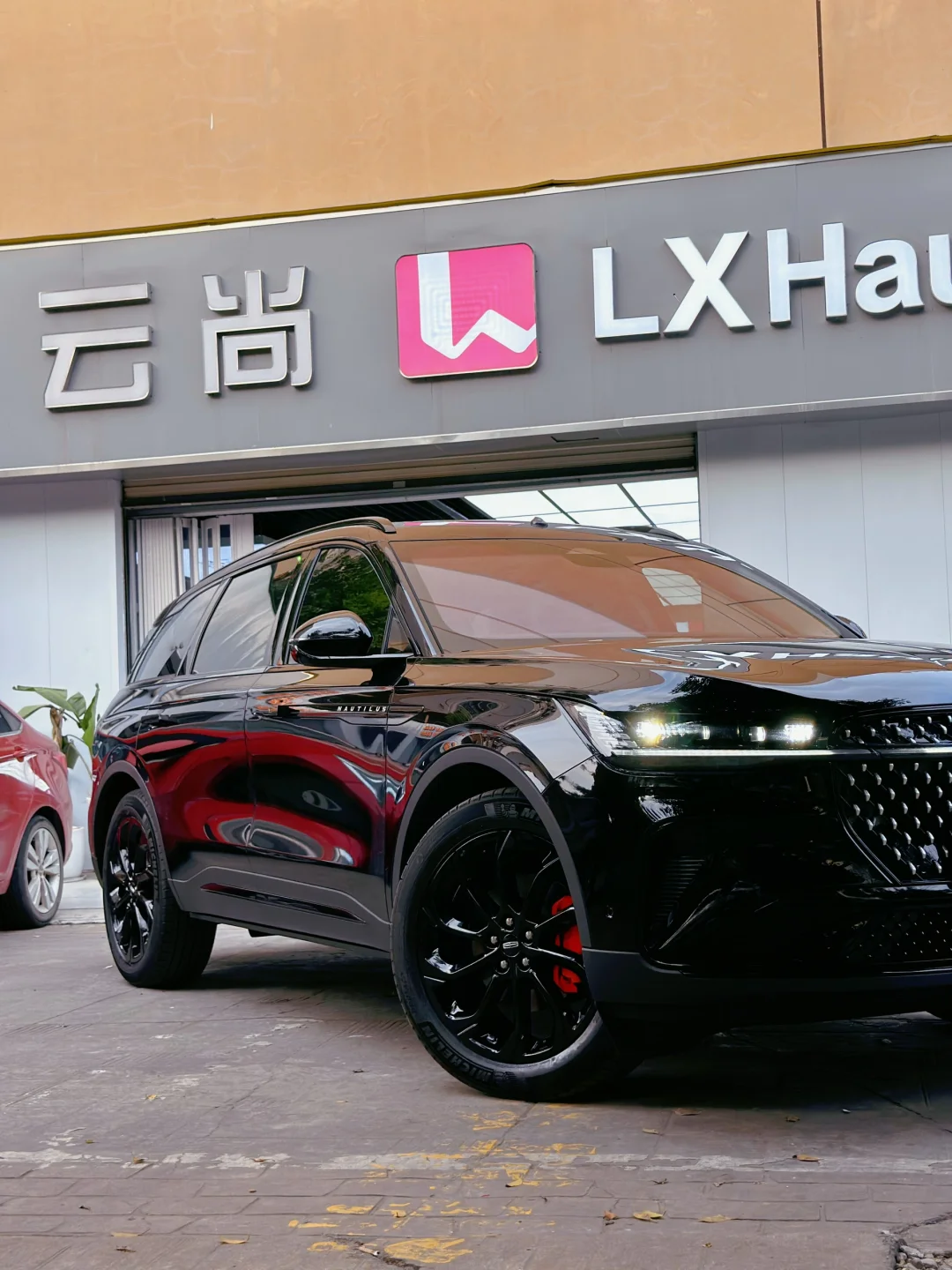 这改装厉害，全车镀铬件黑化