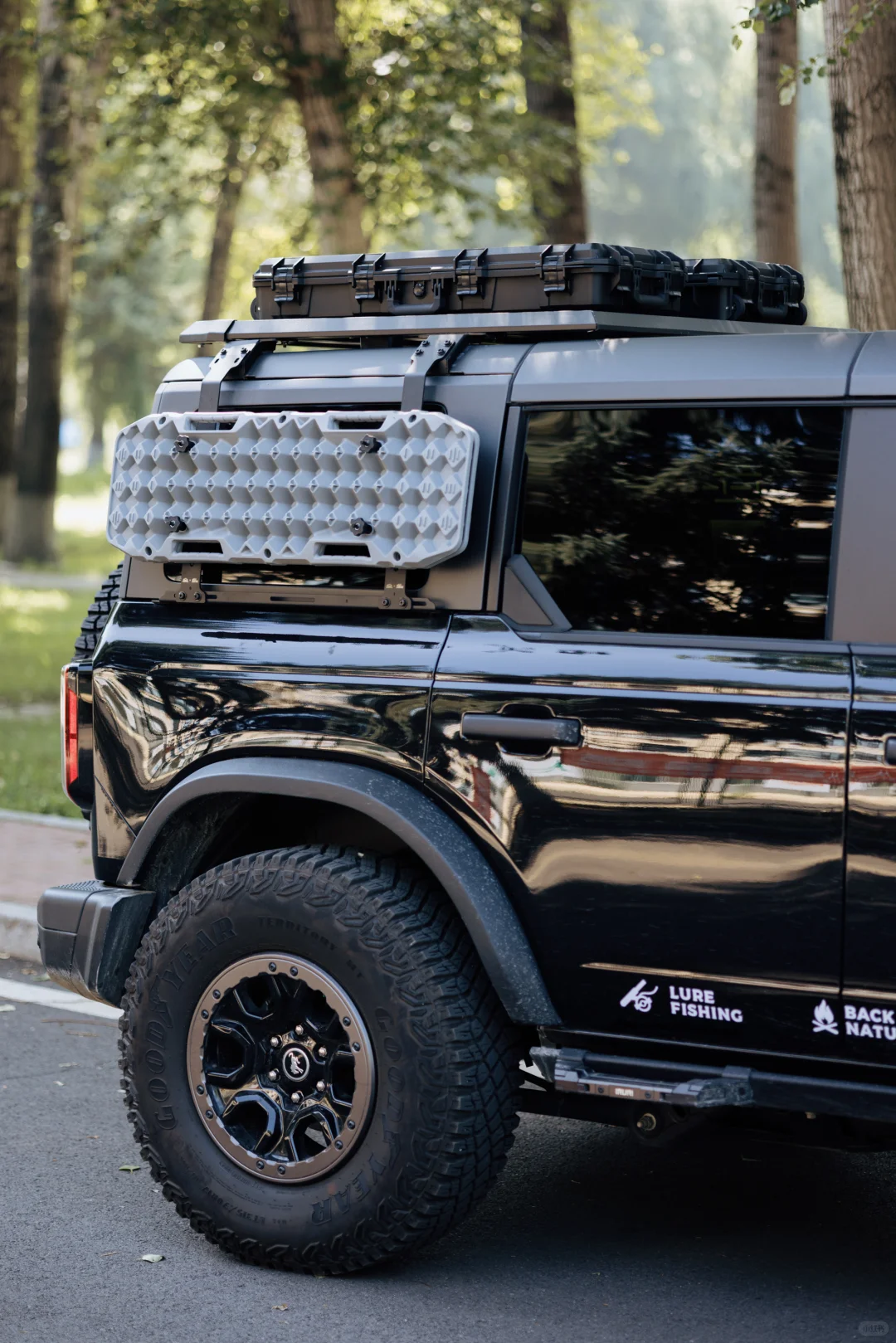 脱困板装车以后，烈马又帅了一点点??