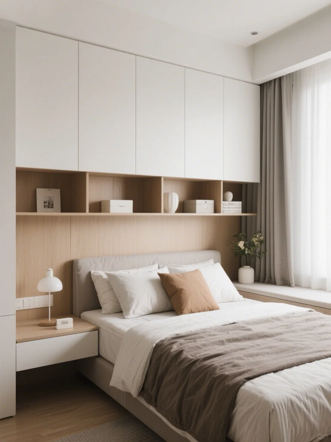 谁说小卧室不能又实用又好看