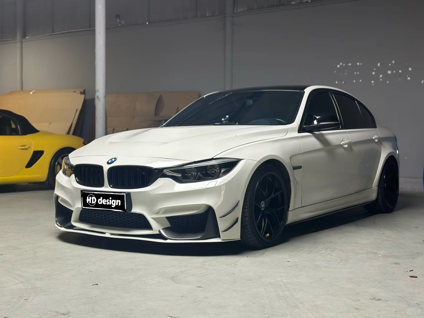 宝马三系真正的天花板改装包围