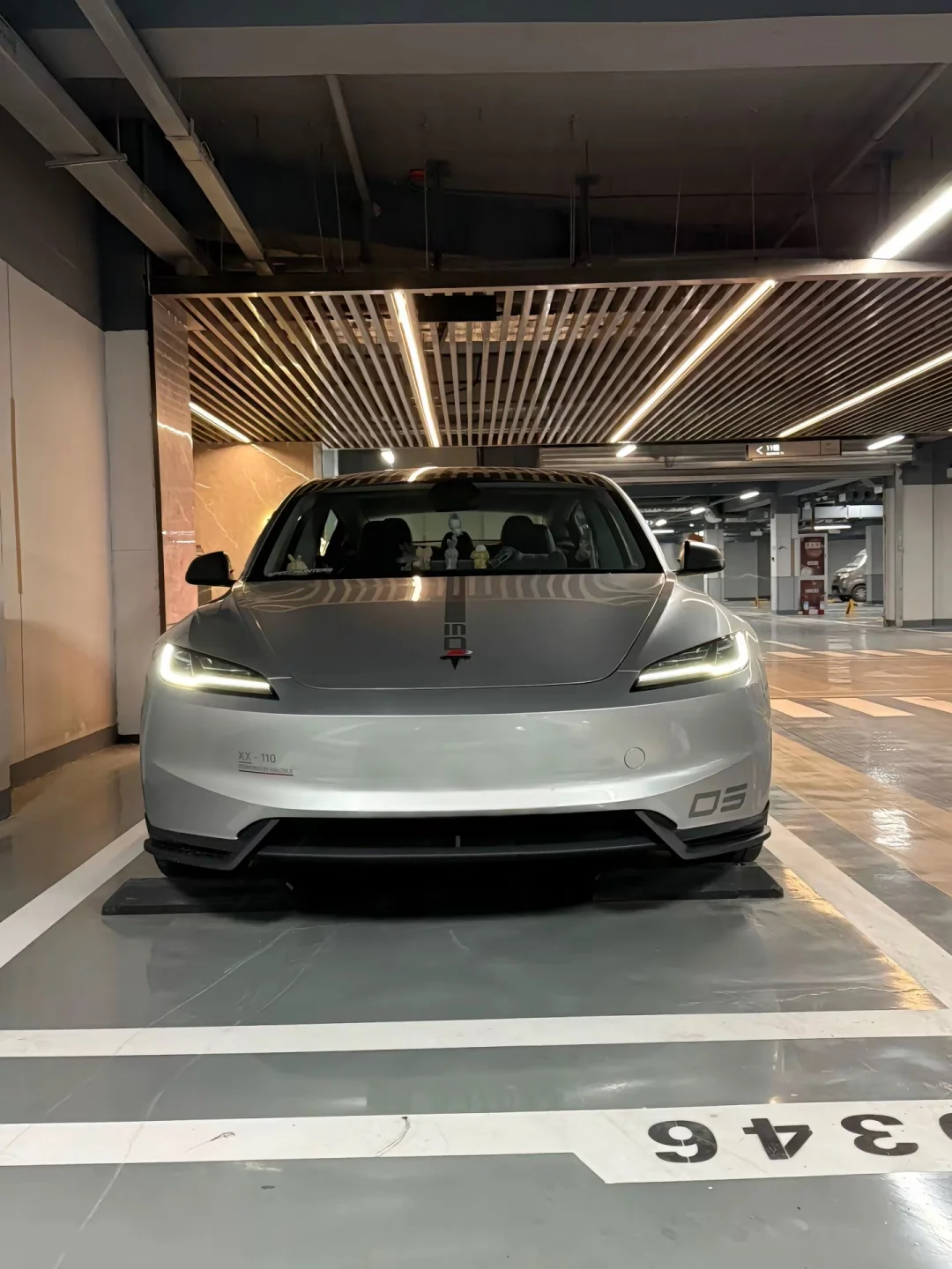 被问爆了的焕新版model3前铲