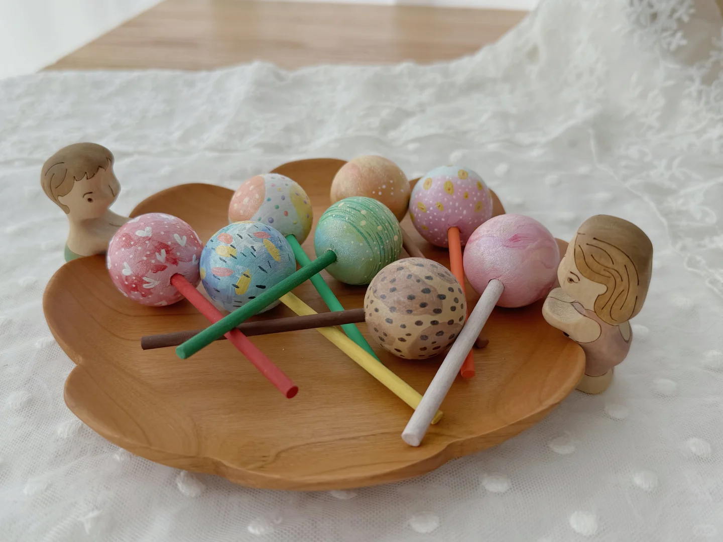 给女儿做的小玩具?