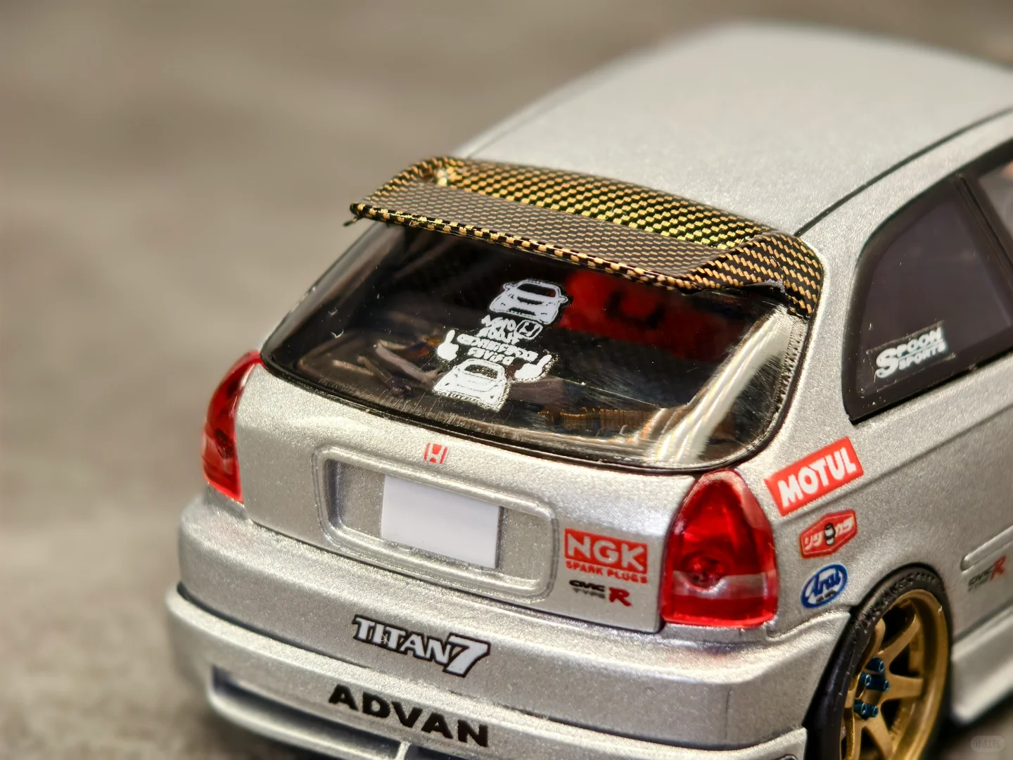 Tlv n165d 本田思域EK9细化改造