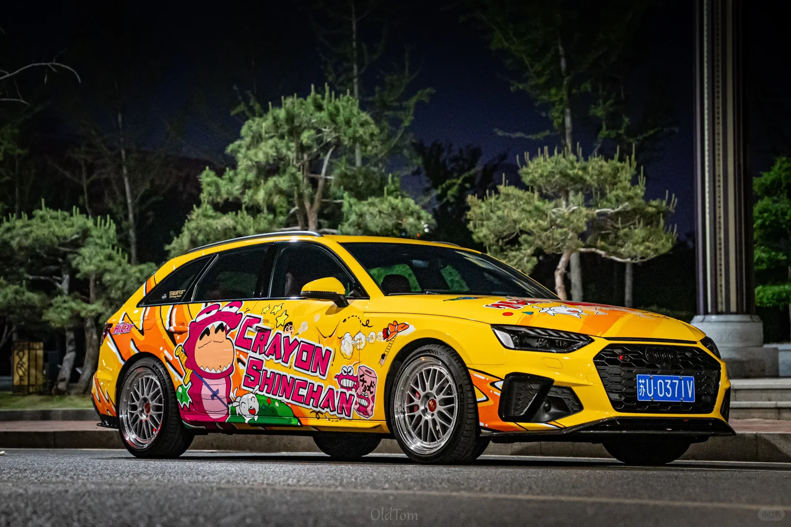 蜡笔小新主题涂装，挥之不去的童年回忆