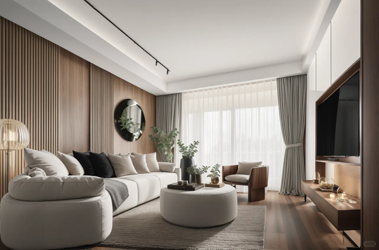 无界限创意：超舒适客厅设计的魅力与实用性