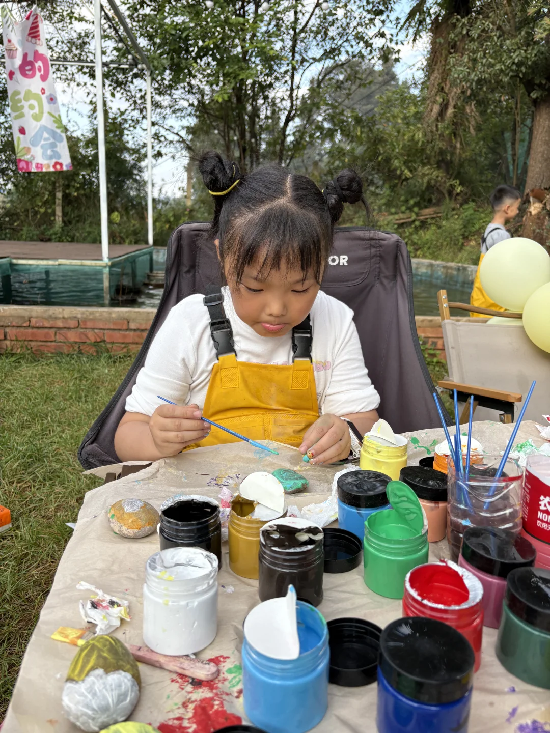 玉溪周边研学活动，石头彩绘