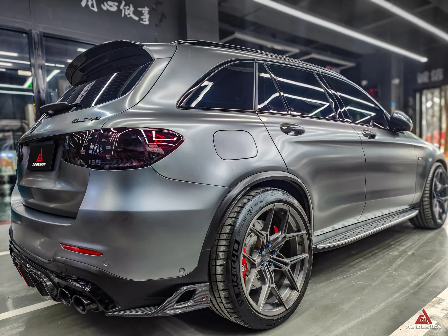 GLC43终于不用再改GLC63包围也可以很帅了‼️