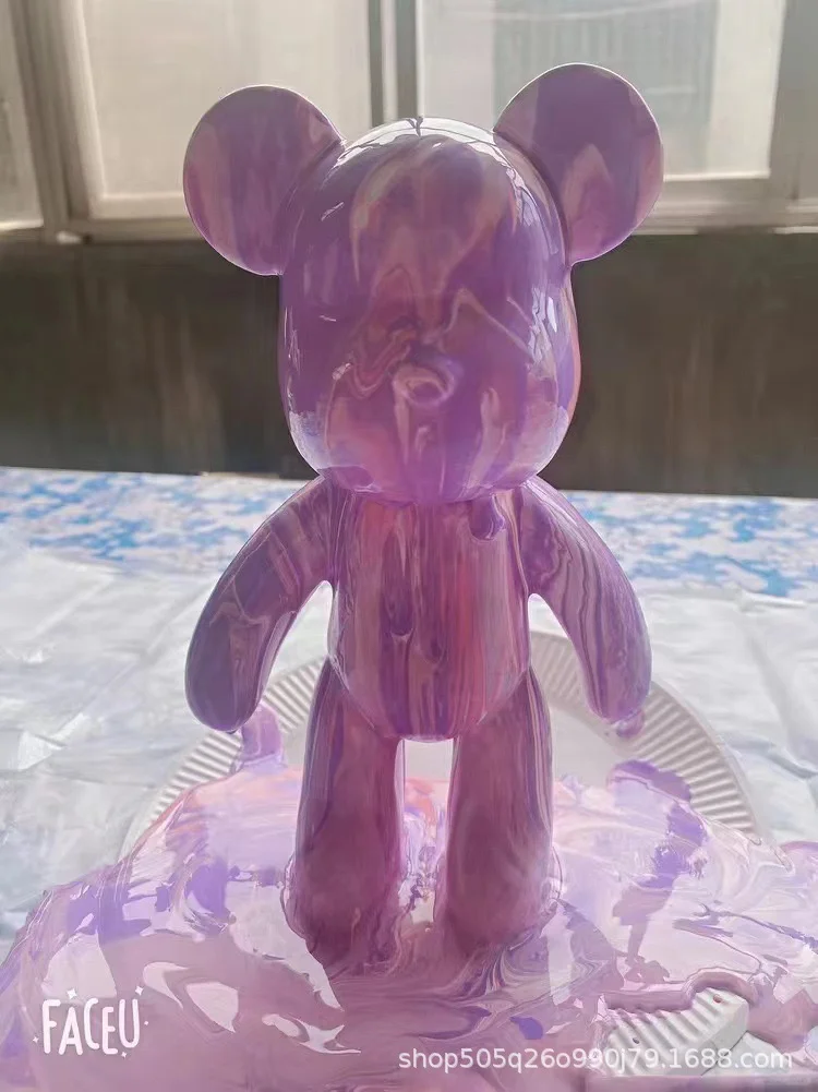 ?DIY流体熊太上头了！潮玩控冲！