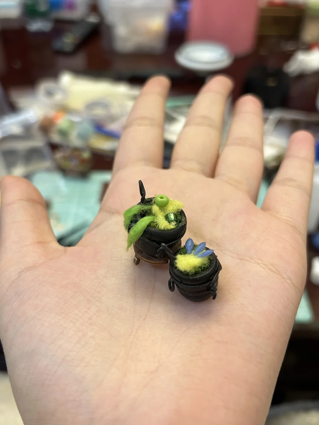 这也太适合放在工位了 直接穿越魔法花园