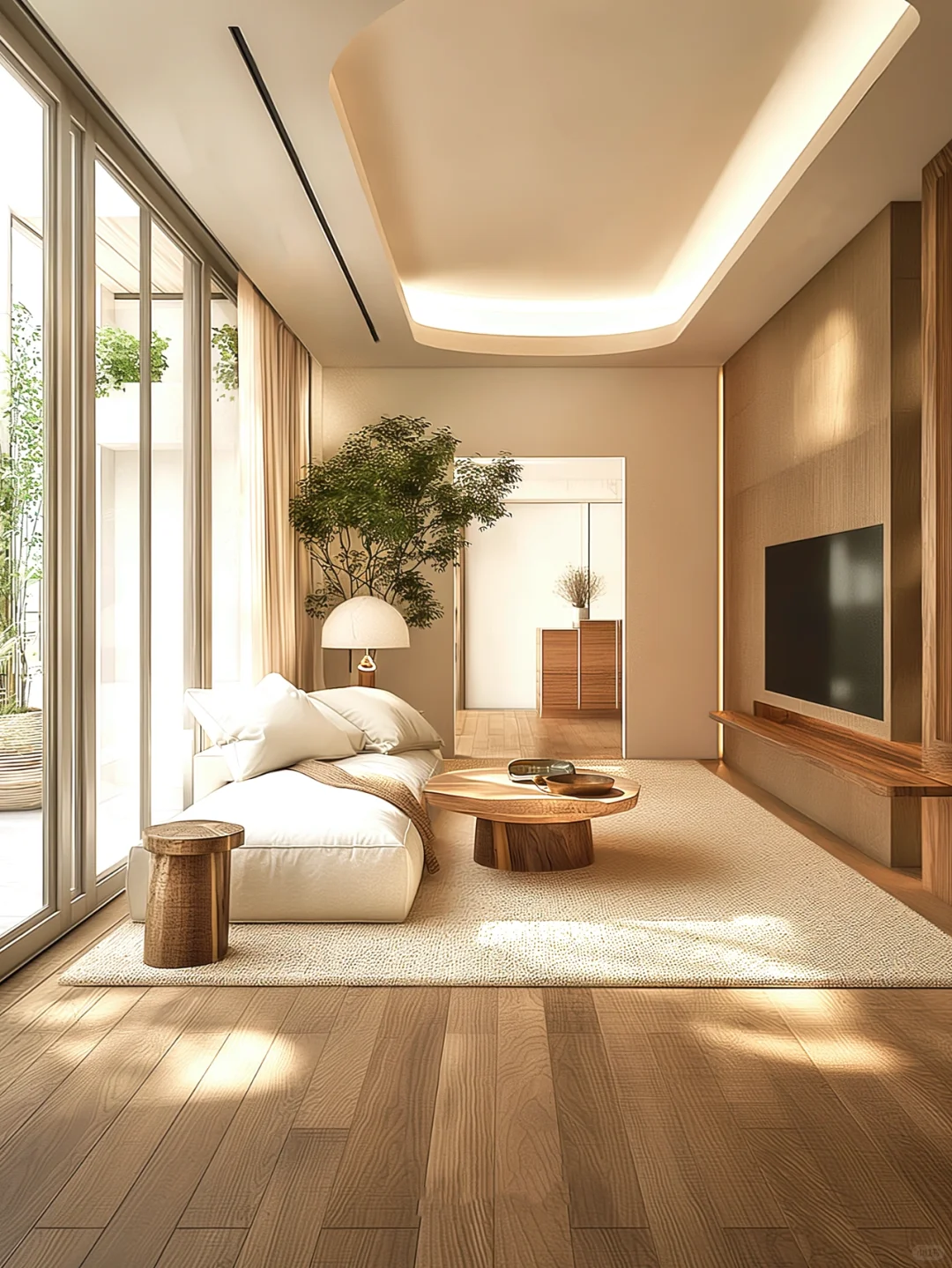 楼梯变成景观艺术品?有“月光”的家心情舒畅