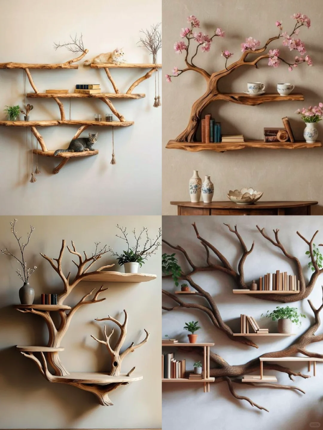 Wuli分享|被这些融合自然美的置物架惊艳到