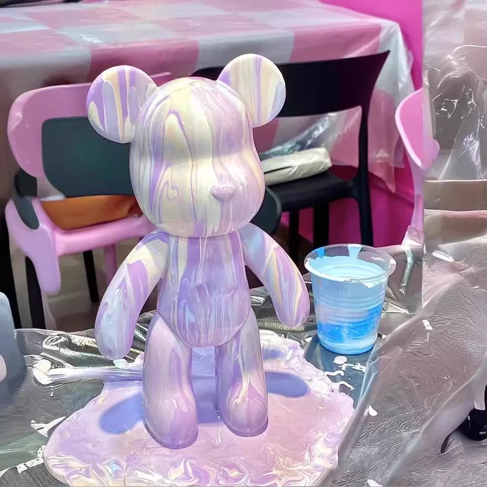 ?DIY流体熊太上头了！潮玩控冲！